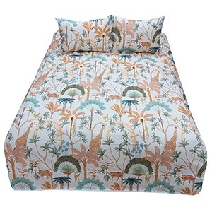 Arabic Zoo Bed Sheet